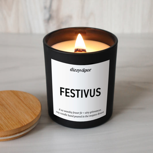 Festivus | Seinfeld | Fraser Fir Soy Candle