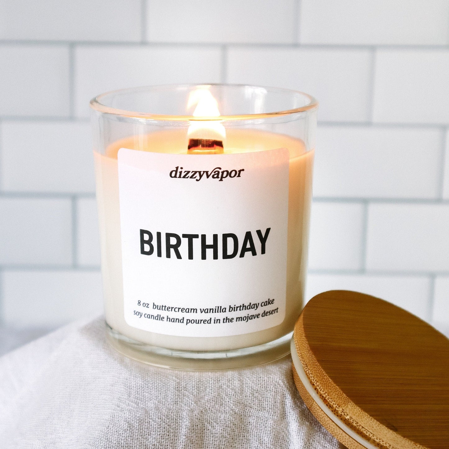Birthday | Buttercream Vanilla Birthday Cake | Hand Poured Soy Candle
