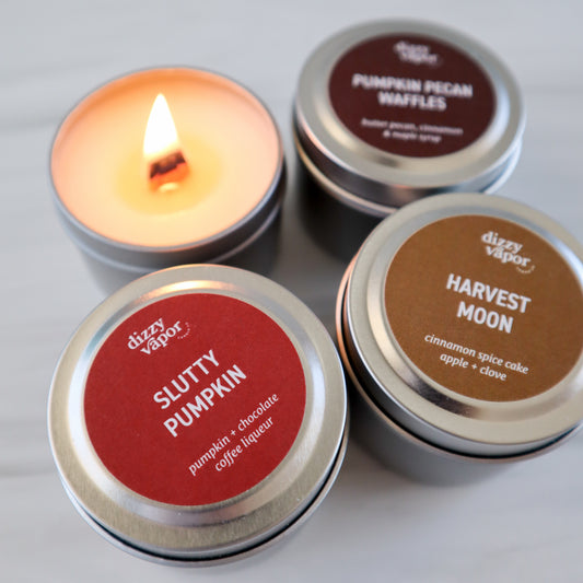 Fall Discovery Box |  2oz Wooden Wick Soy Candles