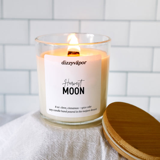 Harvest Moon | Clove, Cinnamon + Buttercream Spice Cake | Hand Poured Soy Candle