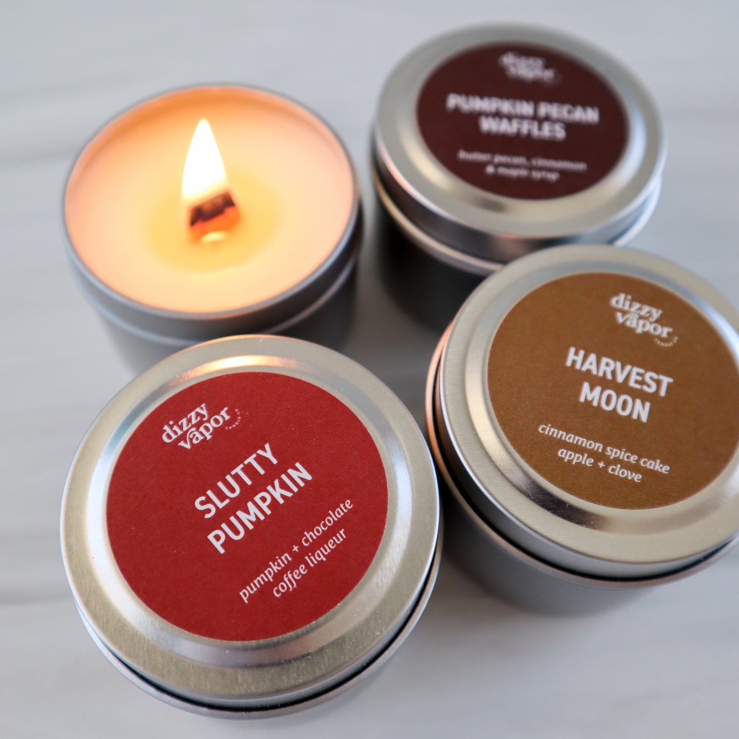 Fall Discovery Box |  2oz Wooden Wick Soy Candles