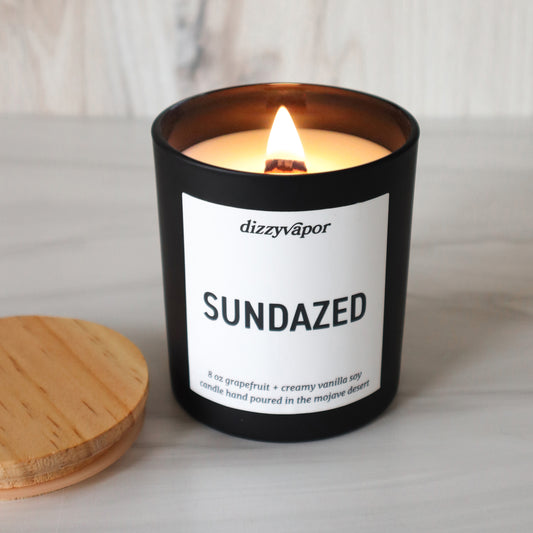 Sundazed | Grapefruit & Creamy Vanilla Hand Poured Soy Candle