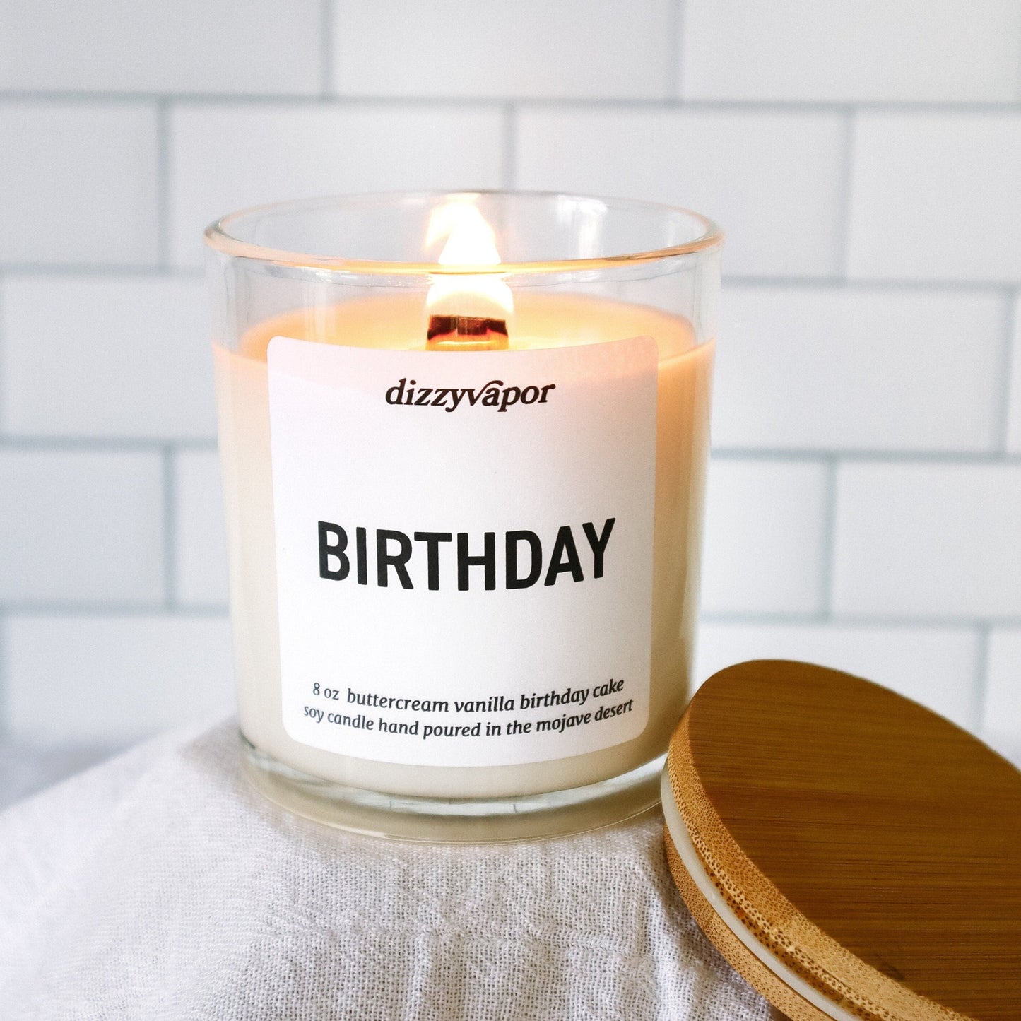 Birthday | Buttercream Vanilla Birthday Cake | Hand Poured Soy Candle