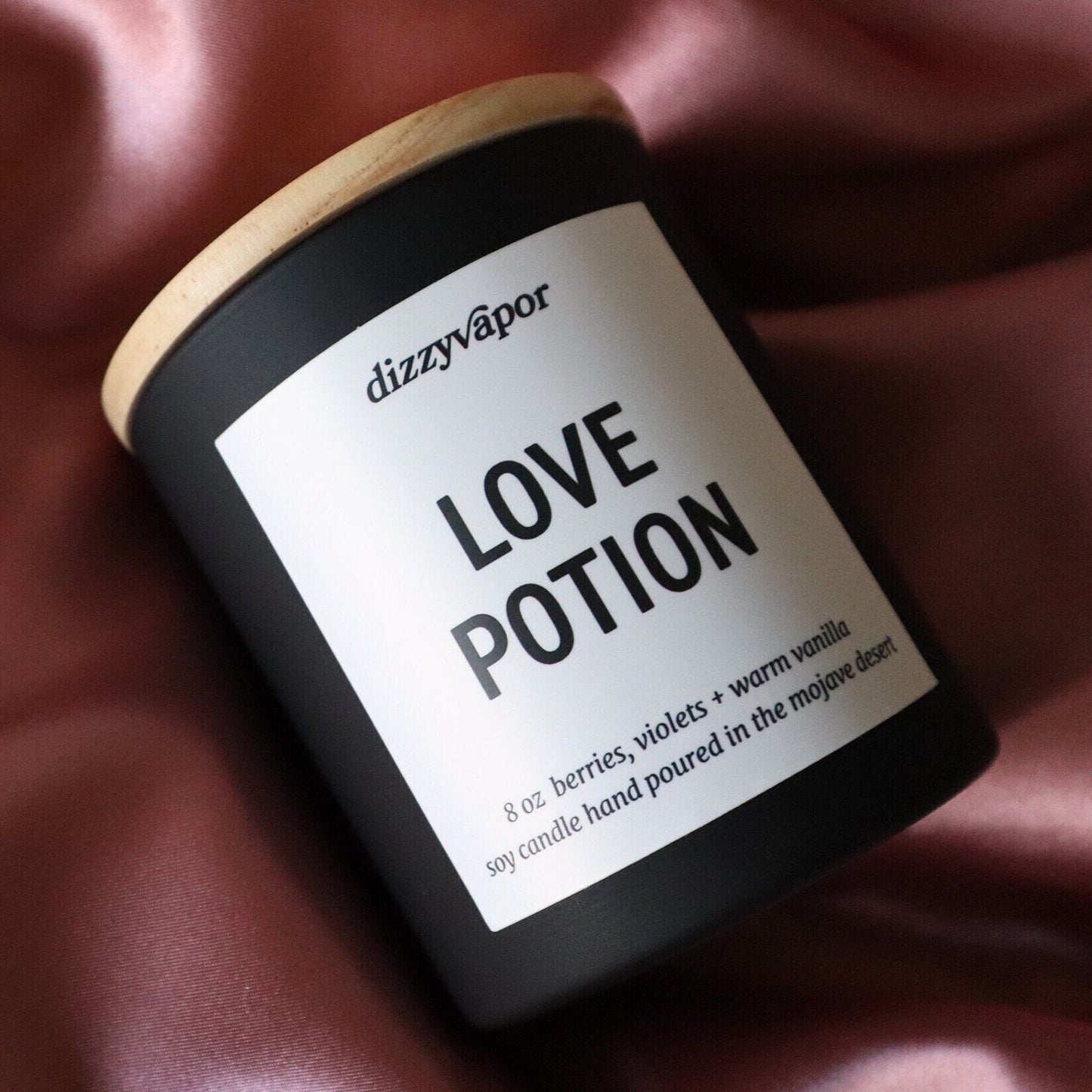 Love Potion | Berries, Violets & Warm Vanilla Hand Poured Soy Candle