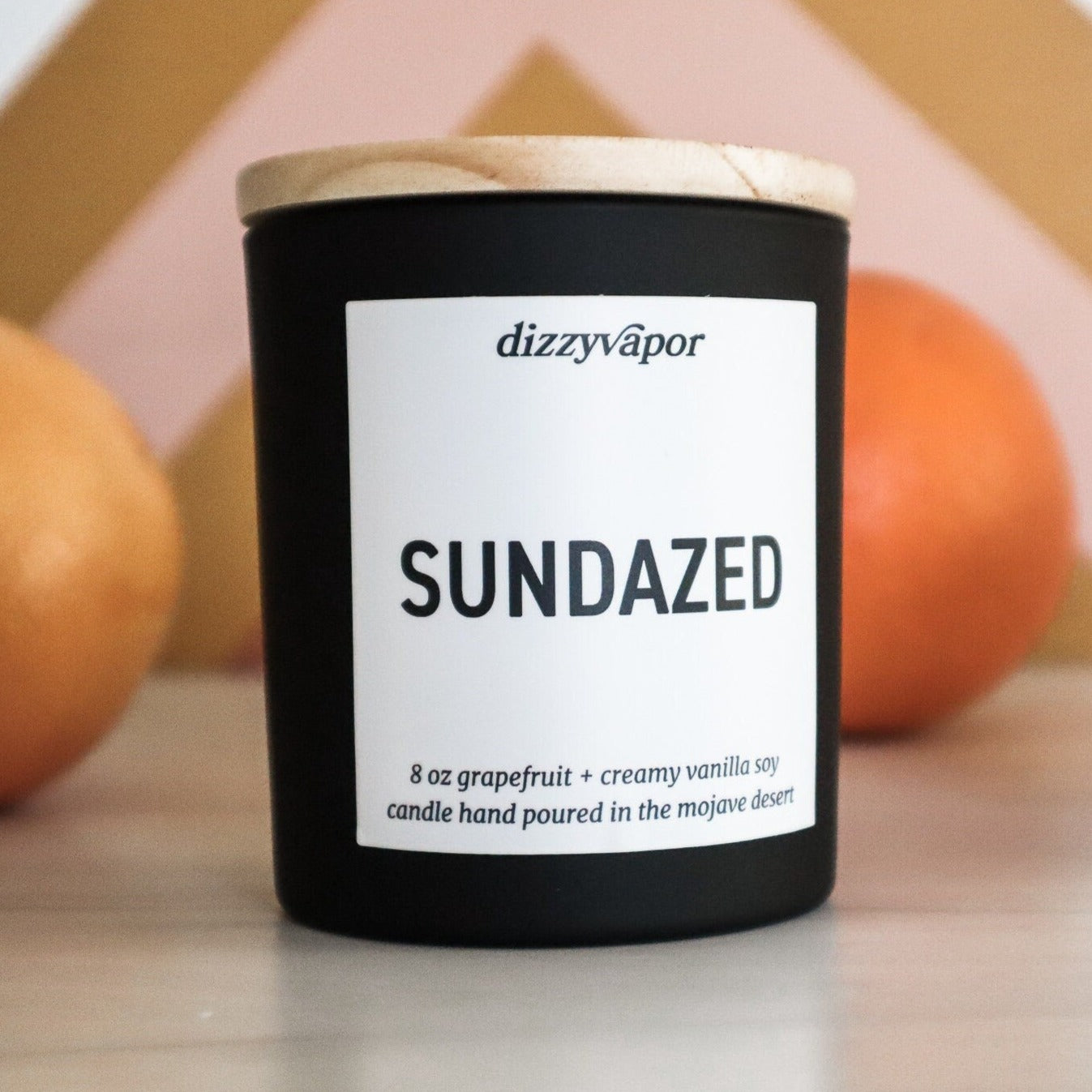 Sundazed | Grapefruit & Creamy Vanilla Hand Poured Soy Candle