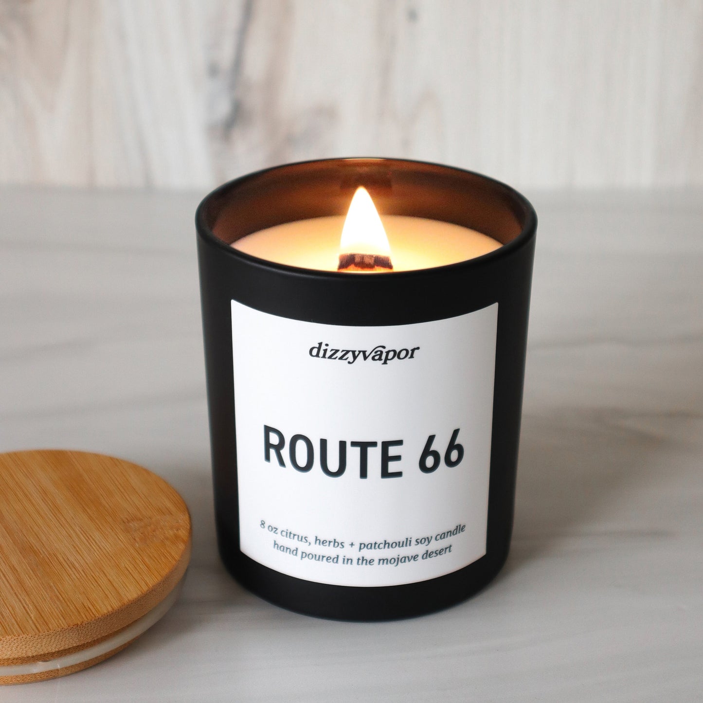 Route 66 |  Citrus, Pepper & Patchouli Hand Poured Soy Candle