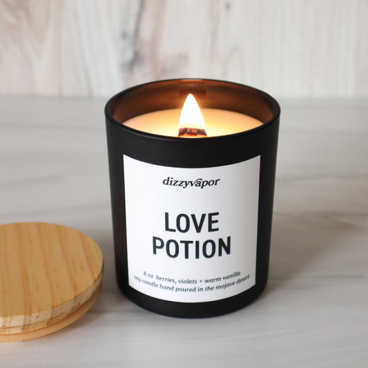 Love Potion | Berries, Violets & Warm Vanilla Hand Poured Soy Candle