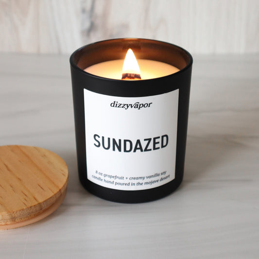 Sundazed | Grapefruit & Creamy Vanilla Hand Poured Soy Candle